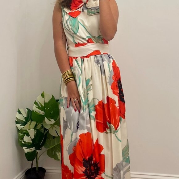 Jerry Marcsh for Mardi Gras Vintage dress - Picture 1 of 3